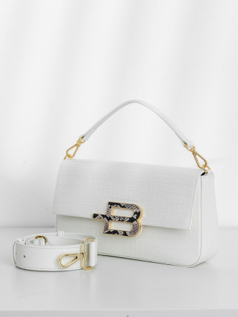 Клатч Baldinini B-Magnetic 004 Cr. Print Comp.1300 G2DPWGBH0042010 white