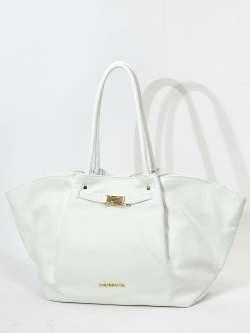 Сумка-хобо Di Gregorio gr8988 vitello bianco oro