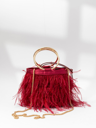Мини-сумка Alex Max am2115 burgundy