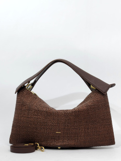Сумка-хобо Arcadia Roxanne ar5612 dollaro/raffia cognac