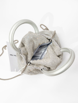 Мини-сумка Alex Max am2105 silver