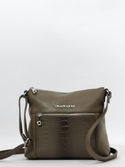 Сумка Di Gregorio gr9142 vitello taupe argento