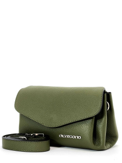 Мини-сэтчел Di Gregorio gr8843P vitello oliva argento