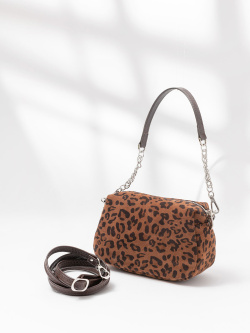 Мини-боулер Curanni cu2568 scamosciato leopard