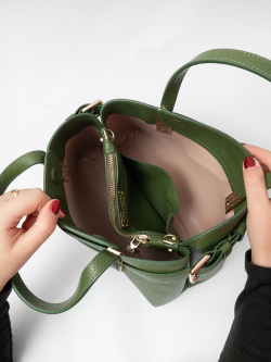 Сумка-тоут Gironacci gir3330 vitello/calf bosco/phard