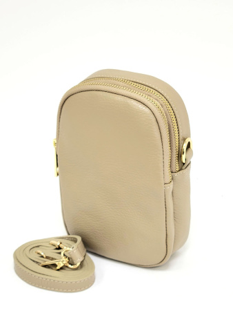 Сумка-кошелек Steffalini st1357 vitello taupe