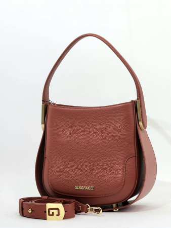 Мини-седло Gironacci gir3153 vitello/calf ginger/cuoio