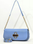 Сумка-багет Gironacci gir3162 vitello/calf cielo