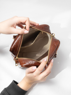 Мини-боулер Christian Villa cv06338 athene vernice castagna