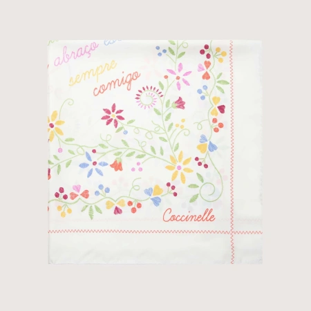 Платок Coccinelle Embroidery 5ACDBSJV380101 M85 multi blanco