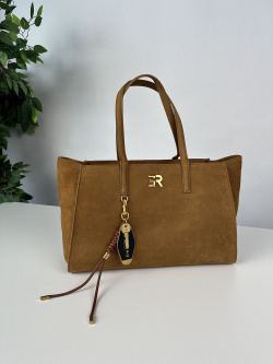 Сумка-тоут Ermanno Scervino Angelica Nabuk sce12402064 miele