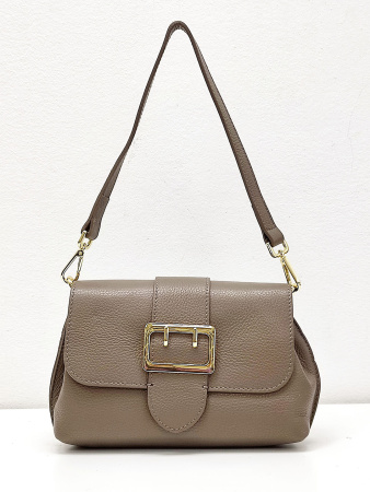 Сумка-багет Steffalini st1139 vitello taupe v1