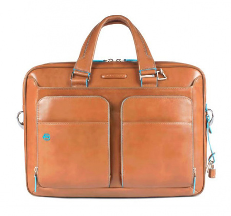 Портфель Piquadro Blue Square CA2849B2/SAB светло-коричневый натур.кожа