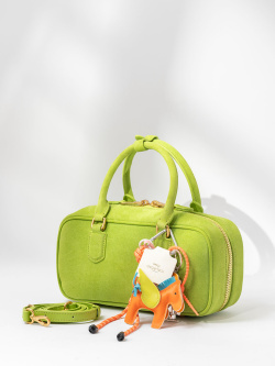 Сумка-боулер Steffalini sf5423 camoscio lime