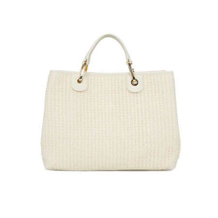 Шоппер Braccialini Beth Tricot B18200-TY 001 polisynt bianco