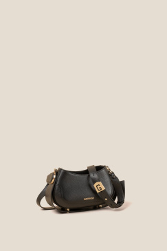 Мини-седло Gironacci gir3150 vitello/calf nero/cuoio