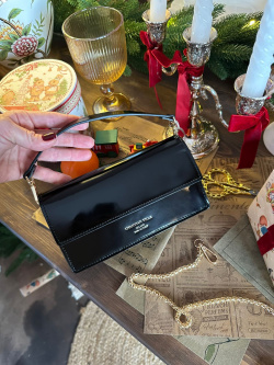 Клатч Christian Villa cv06370 vitello specchio nero