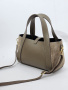 Шоппер Di Gregorio gr9204 vitello/camoscio taupe oro