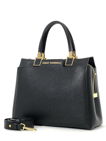 Сумка-тоут Carlo Salvatelli cs700/L gemma nero