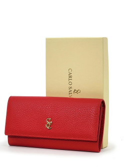 Кошелек Carlo Salvatelli cs129 gemma rosso