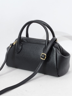 Сумка-боулер Di Gregorio gr9216 vitello nero