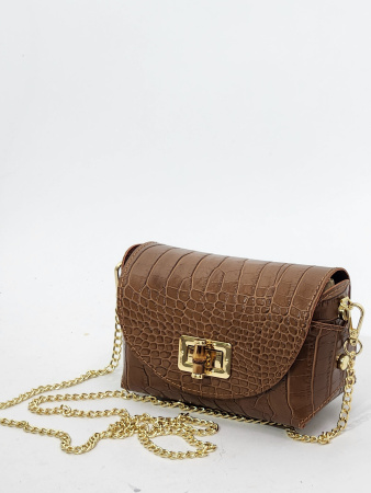 Мини-сумка Steffalini st5675 cocco cuoio