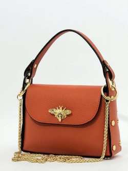 Мини-сэтчел Steffalini st1602 vitello arancione scuro