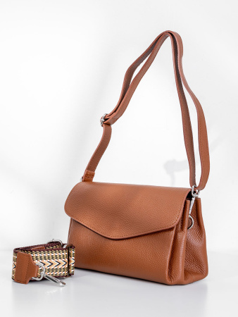 Сумка-багет Steffalini st4128 vitello cuoio