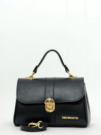 Сэтчел Di Gregorio gr8991 vitello nero oro