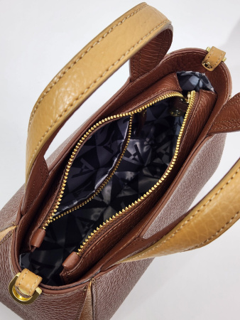 Мини-сумка Arcadia ar4759 zodiaco mocha/mandorla