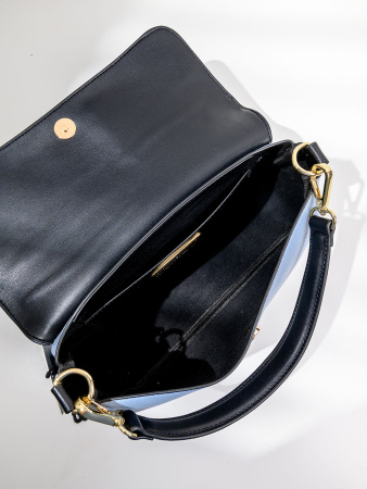 Сумка-багет Ermanno Scervino Ohanna sce12401548 blue