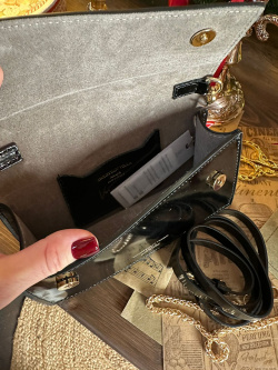 Клатч Christian Villa cv06370 vitello specchio nero