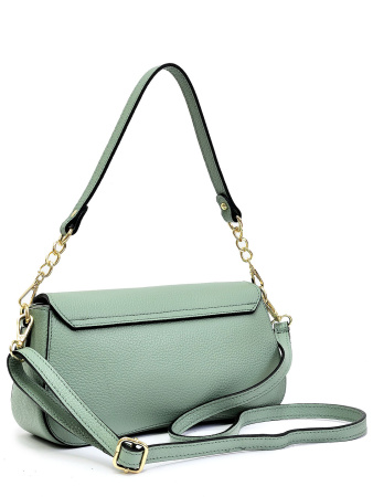 Сумка-багет Di Gregorio gr8836N vitello menta oro