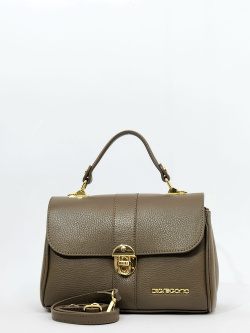 Сэтчел Di Gregorio gr8991 vitello taupe oro Сэтчел Di Gregorio gr8991 vitello taupe oro