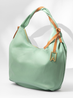 Сумка-хобо Arcadia Molly ar2348 capri bic salvia/cuoio