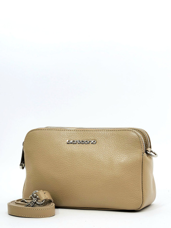 Сумка-багет Di Gregorio gr8798 vitello cappuccino argento