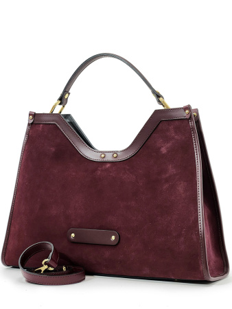 Шоппер Steffalini st8595 vitello/camoscio bordo