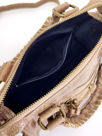 Мини-боулер Steffalini st5026 vitello/laminato taupe chiaro