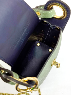 Мини-сэтчел Steffalini st1501 vitello menta