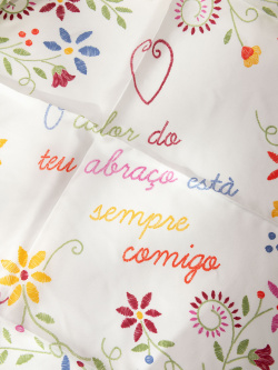 Платок Coccinelle Embroidery 5ACDBSJV380101 M85 multi blanco