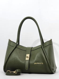 Сумка-тоут Di Gregorio gr9212 vitello oliva oro