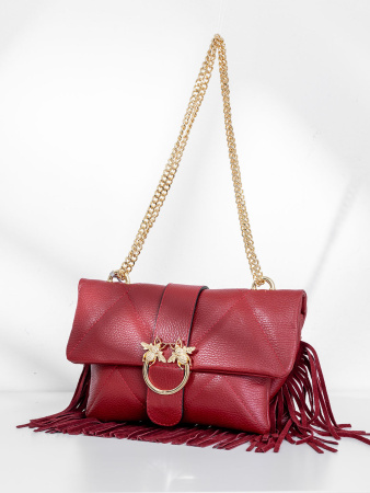 Сумка-багет Steffalini st0614 vitello bordo