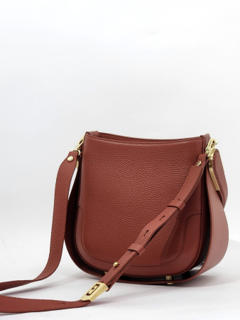 Мини-седло Gironacci gir3153 vitello/calf ginger/cuoio