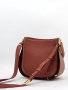 Мини-седло Gironacci gir3153 vitello/calf ginger/cuoio