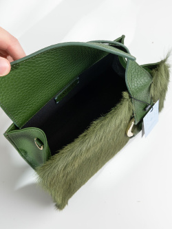 Сумка-тоут Jadise Desi Big Cavallino jds175354-19 verde