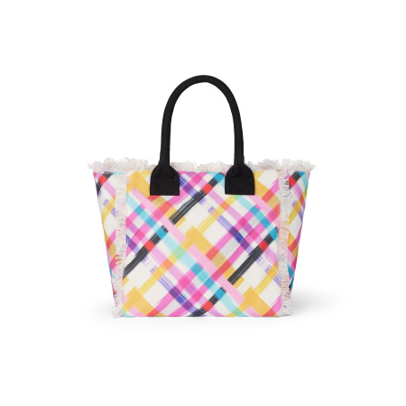 Шоппер Braccialini Summer B18221-TC 2198 tessuto tartan