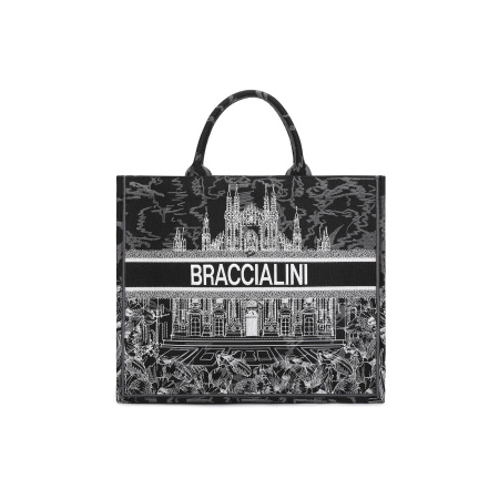 Шоппер Braccialini Queen B18591-TY 3250 tessuto/polisynt milano