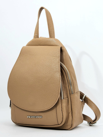 Рюкзак Di Gregorio gr8886 vitello tan argento