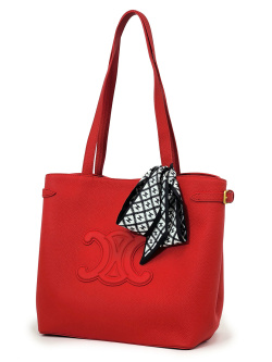 Шоппер Steffalini st5342 vitello rosso