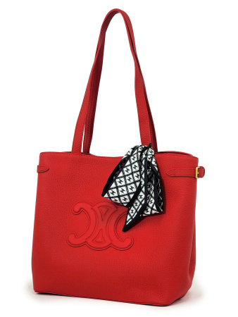 Шоппер Steffalini st5342 vitello rosso